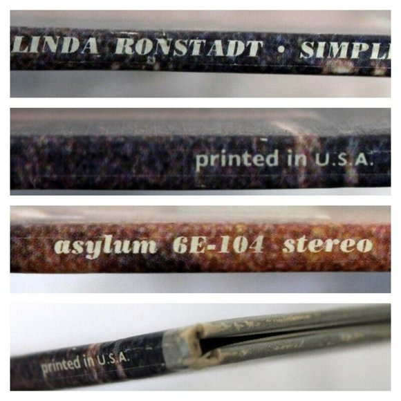 Vtg 1977 Linda Ronstadt Simple Dreams LP Vinyl Record - Picture 3 of 7
